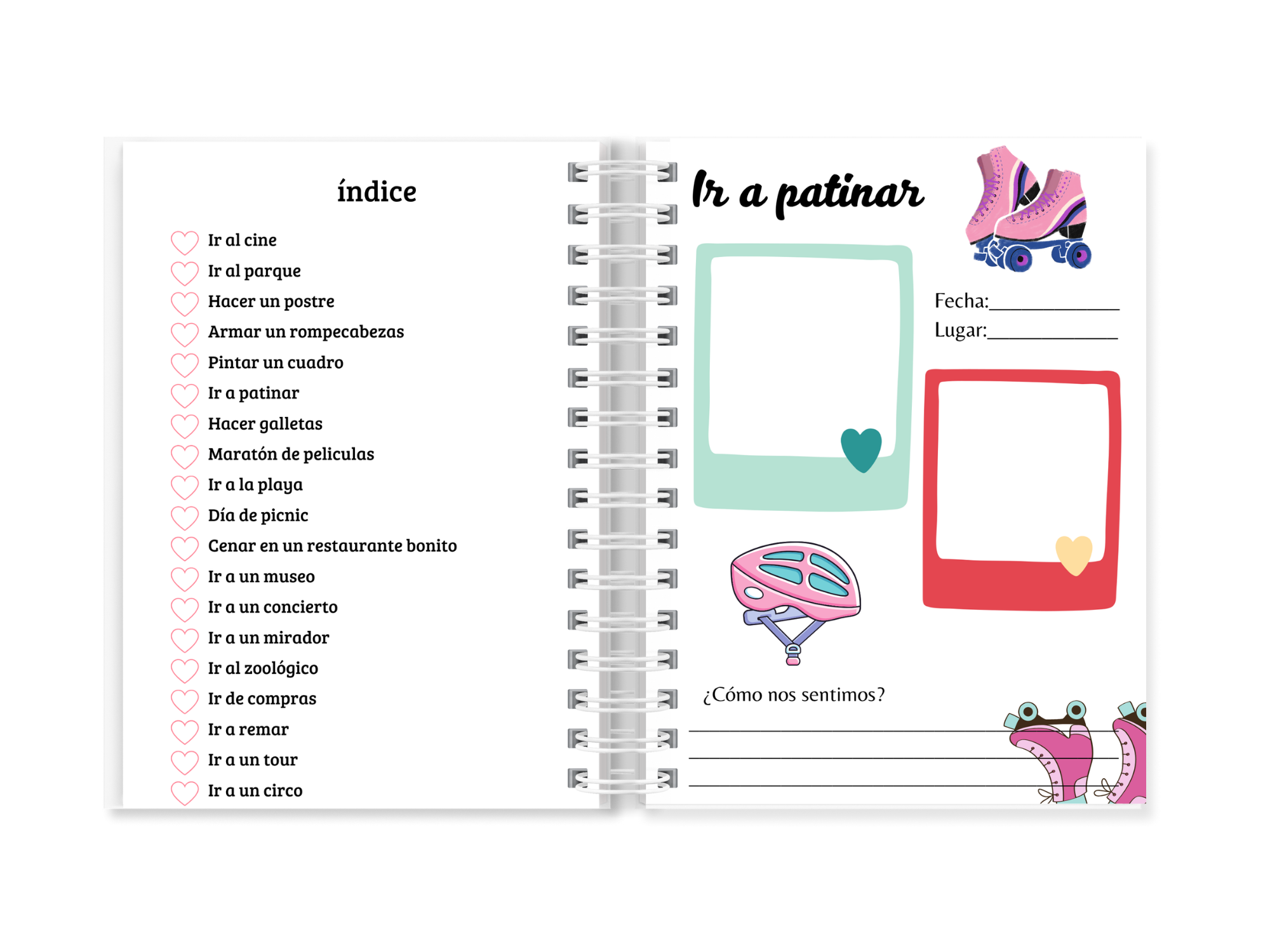 Contenido de 100 citas con mamá